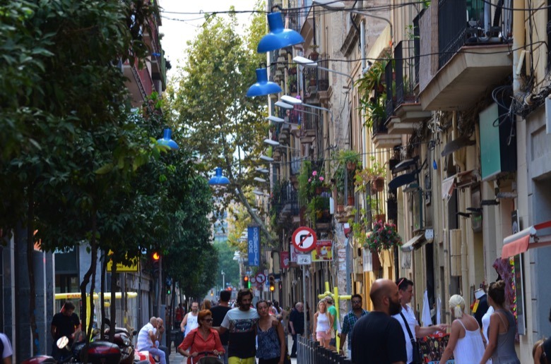Mariá Aguiló street Barcelona