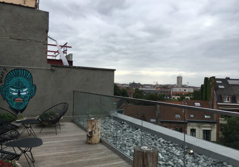 Perché rooftop bar Brussels