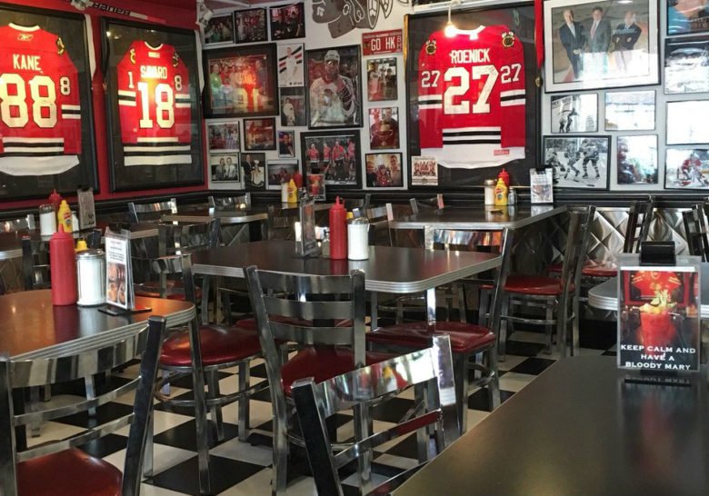Chicago - Famous local diner United Center