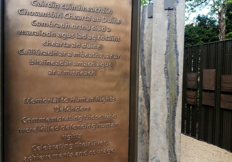 Memorial to Human Rights Defenders Dublin
