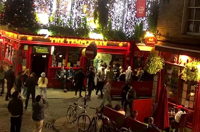 That One Corner in Temple Bar Dublin