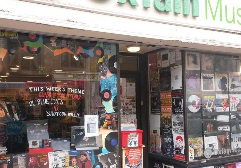 The Oxfam Music Shop Glasgow