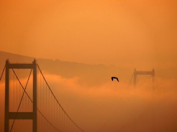 The Bosphorous bridge Istanbul