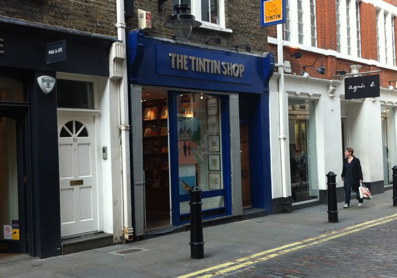 The Tintin Shop London