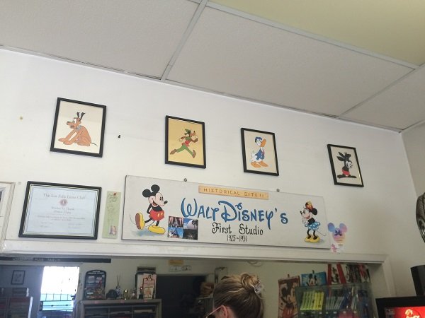 Walt Disney's First Studio Los Angeles