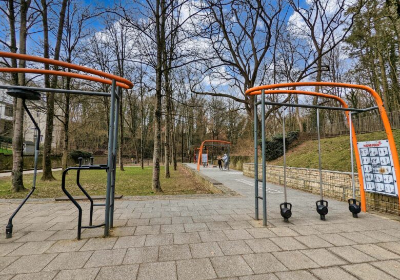 Outdoor Fitness Park Hollerich Luxembourg City