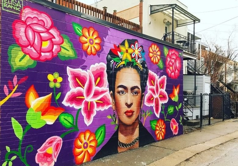 Frida Kahlo Mural Montreal