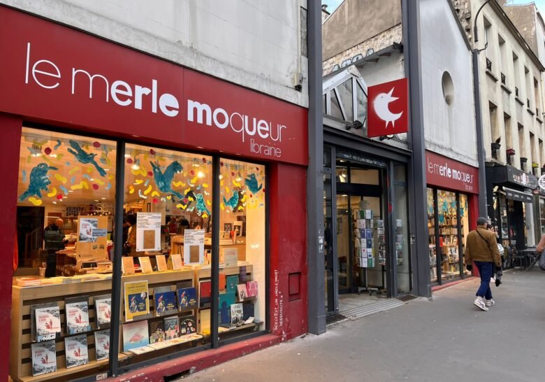 Le Merle Moqueur bookshop Paris