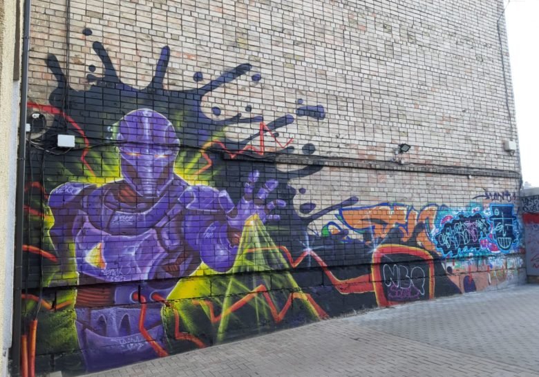 Tribal.lv Graffiti Wall and Shop Riga