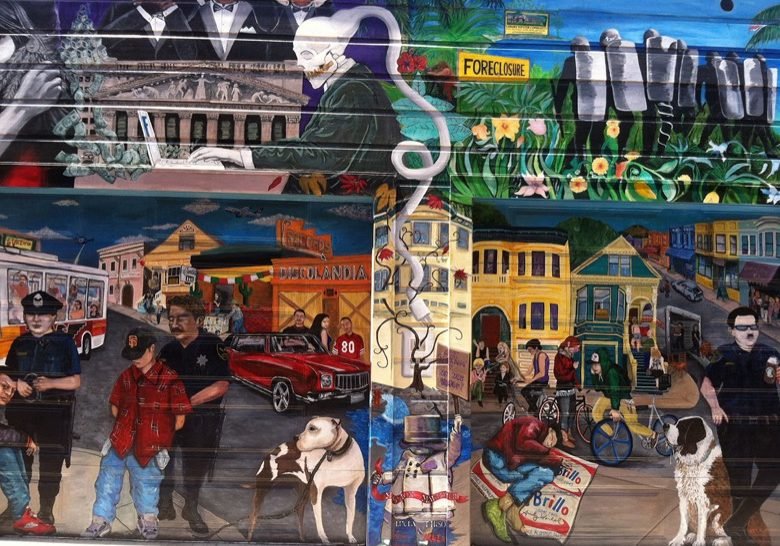 Balmy Alley Murals San Francisco