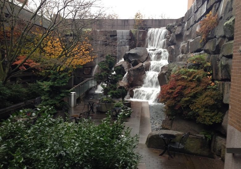 Waterfall Garden Park Seattle