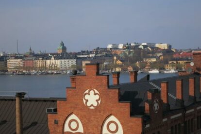 Beautiful Stockholm - view from Monteliusvägen