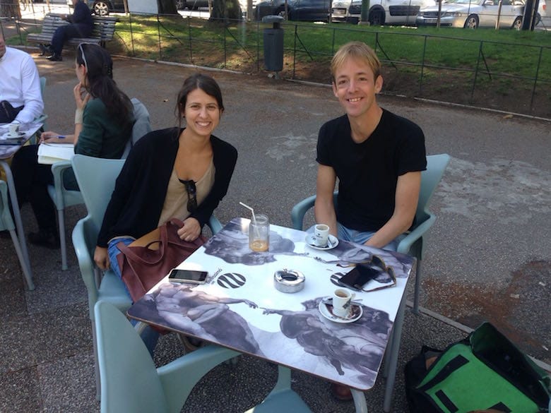 Meeting Lisbon Spotter Susana at Mosca da Fruta