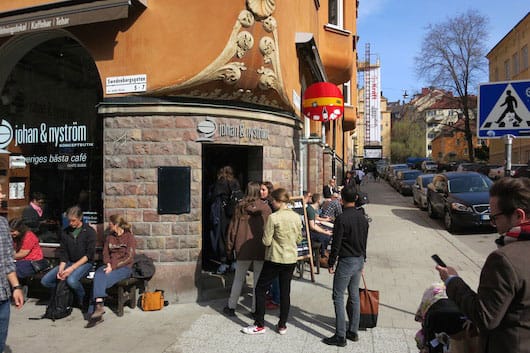 Cue for Johan & Nyström coffee