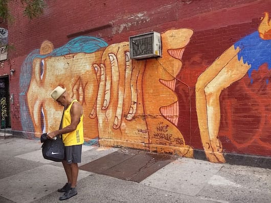 Street art in the Village