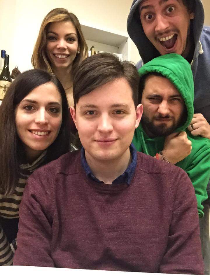 New York Spotter Nick meeting the Rome Spotters team.