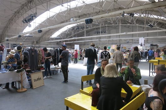 Edelstoff market at Ankerbrot-fabrik
