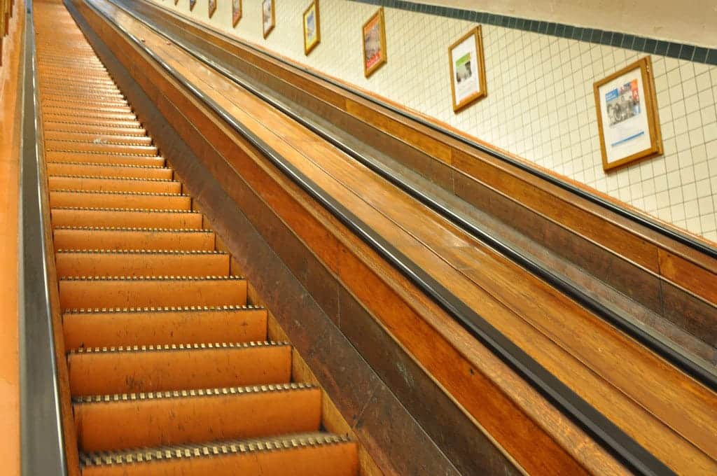 Sint Annatunnel Antwerp (by Kristof Verslype)