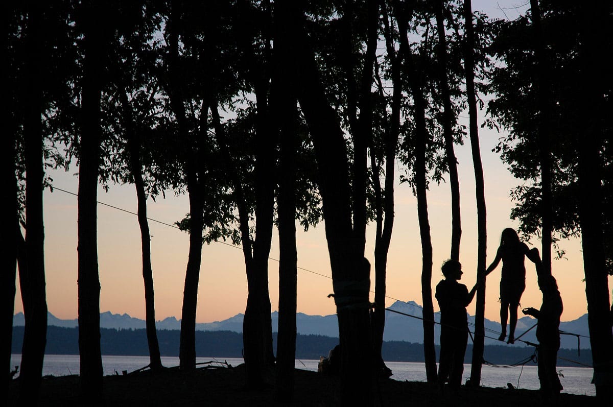 Golden Gardens Park - by Wonderlane