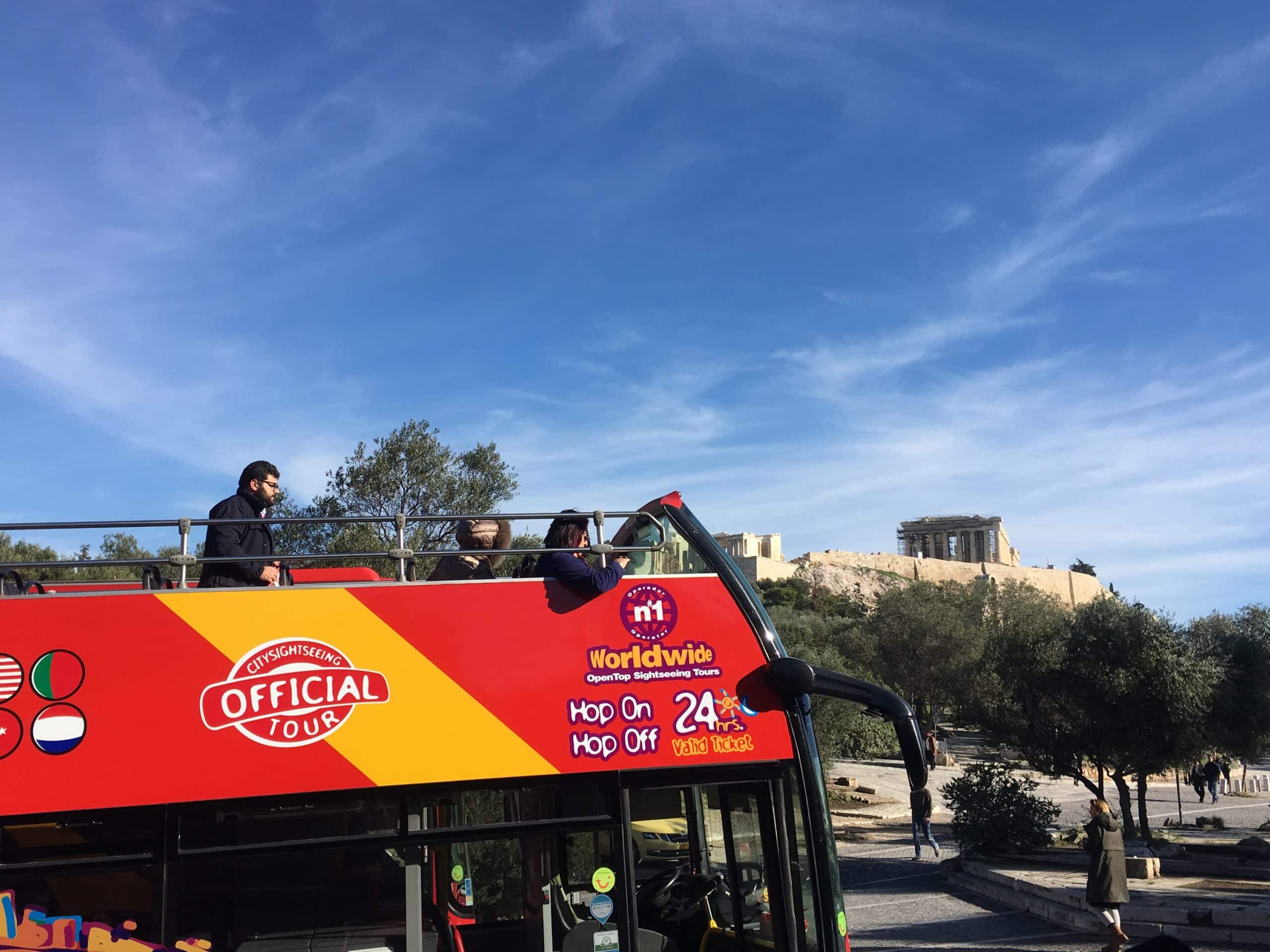 Hop on hop off bus Athens