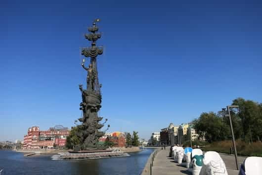 Peter the great statue Moscow - love it or hate it