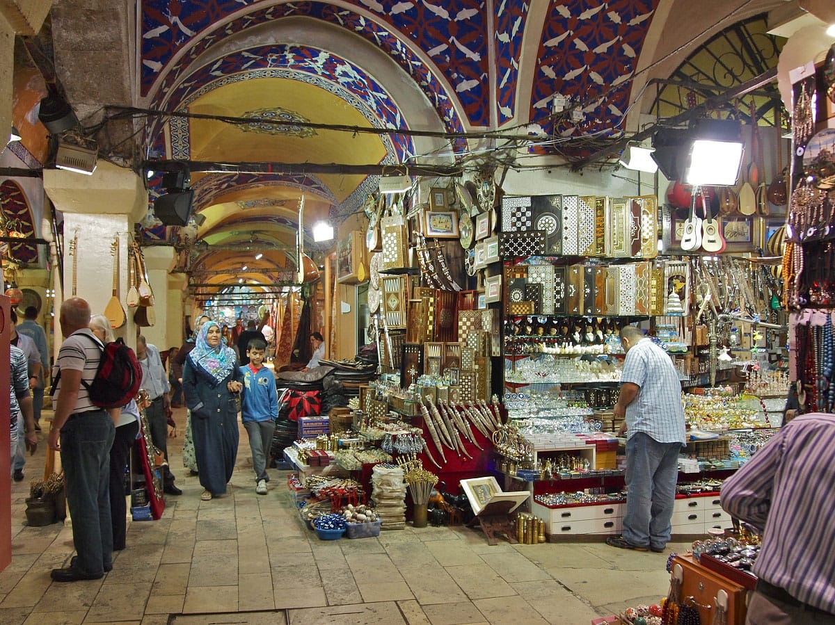 Inside the Grand Bazaar - by Stew Dean