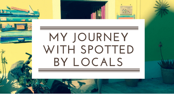 My journey with spotted by locals