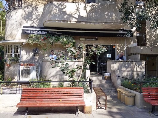 Great coffee culture in Tel Aviv