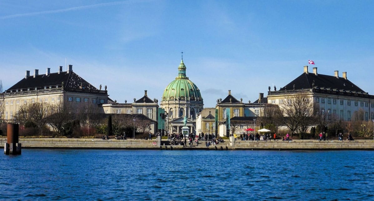 The Amalienborg Palace- by Dafydd Vaughan