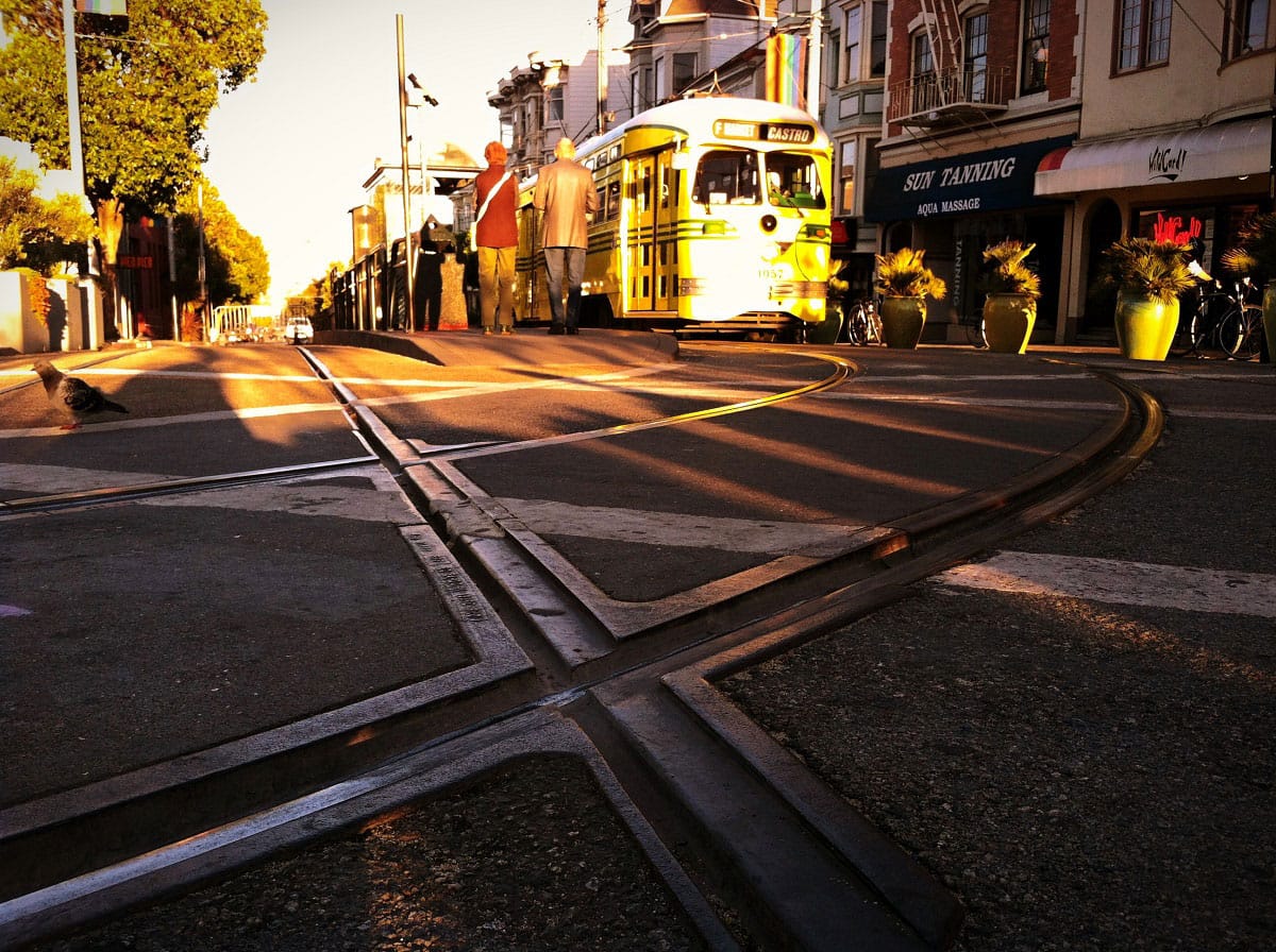 The F-line Streetcar - by Keith Breitbach