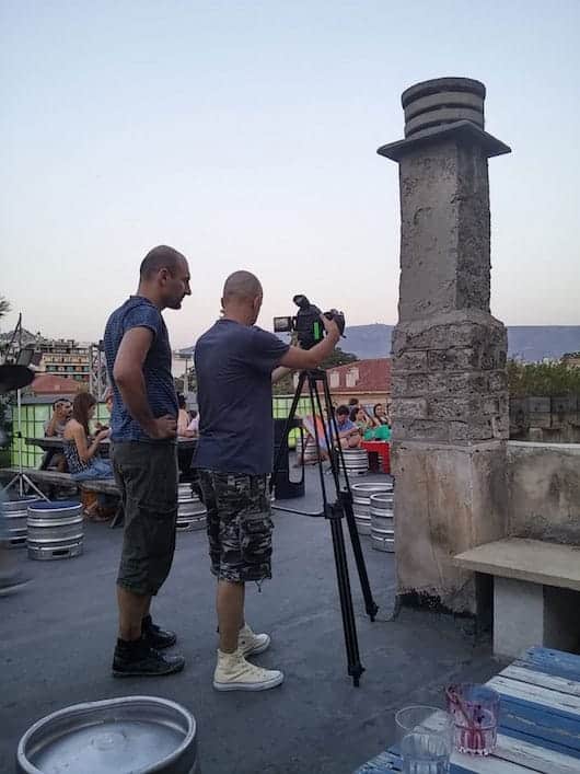 Video shoot Athens 6