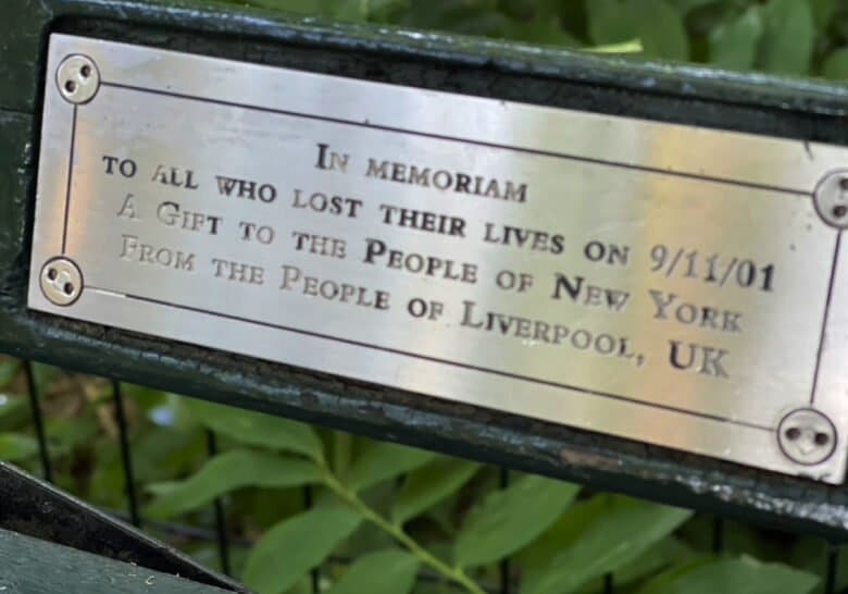 Central Park Benches New York