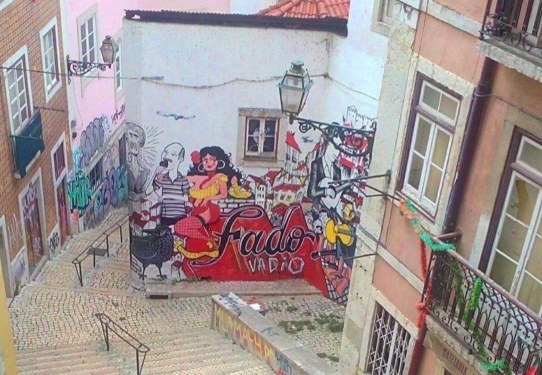 Escadinhas de São Cristóvão Lisbon
