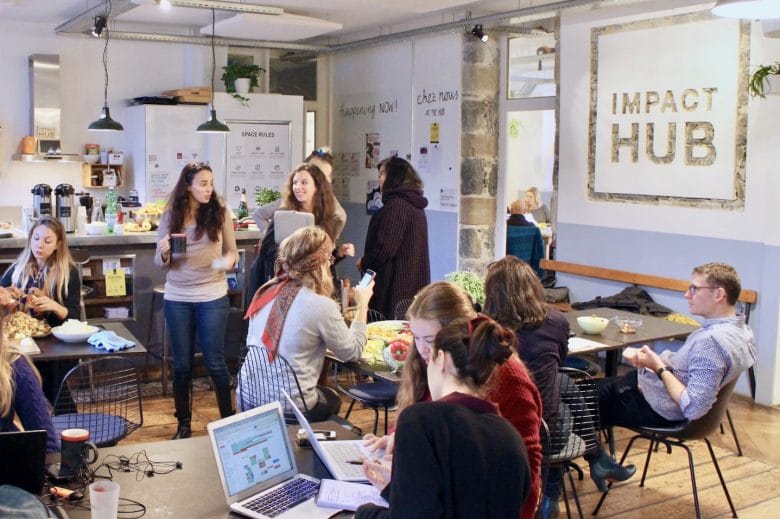 Impact Hub Geneva co-working spaces