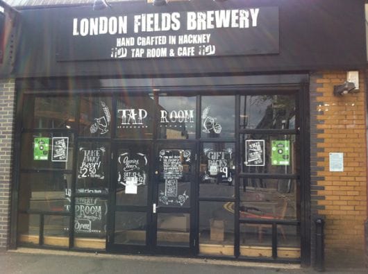 London Fields Tap Room, London (by Andrew Sidford)