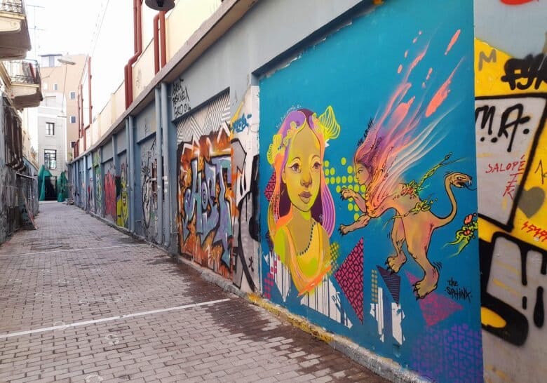 Louka Nika Street Athens