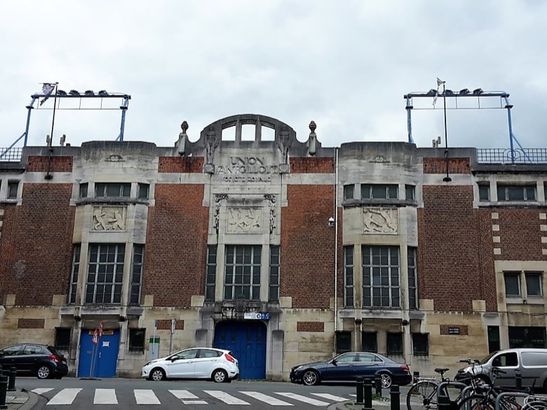 Joseph Marien Stadium Brussels Art Deco in sport