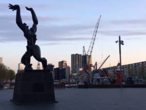 De Verwoeste Stad - By Zadkine Rotterdam