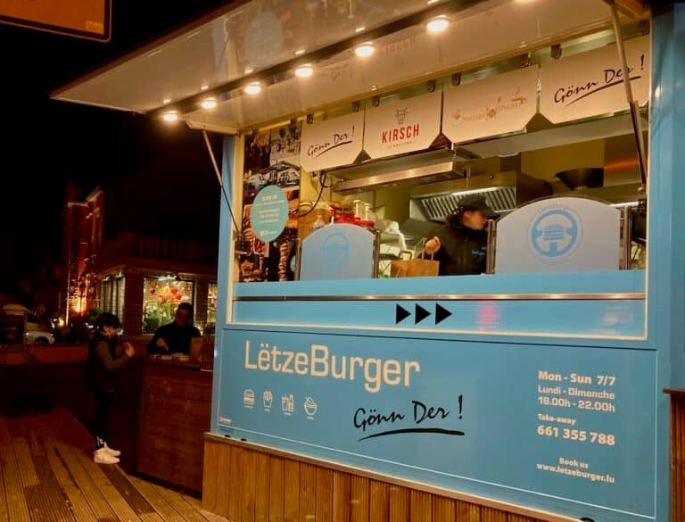 LëtzeBurger Food Truck Luxembourg City