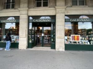 Librairie Galignani Paris