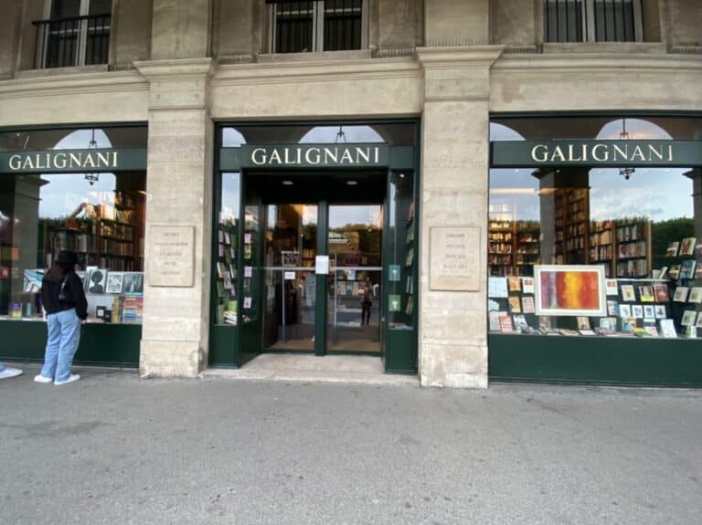 Librairie Galignani Paris