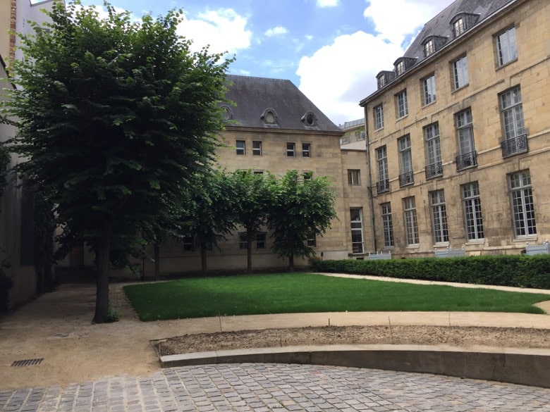 Mark Ashton garden Paris