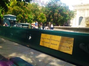 Perec's Bench Paris