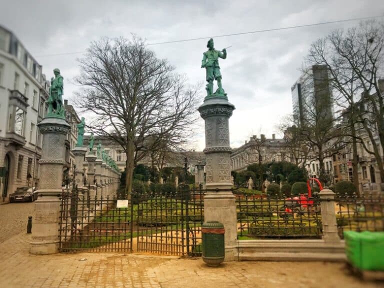 Places du Grand et Petit Sablon Brussels