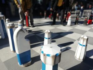 Schachspiel Bärenplatz Bern