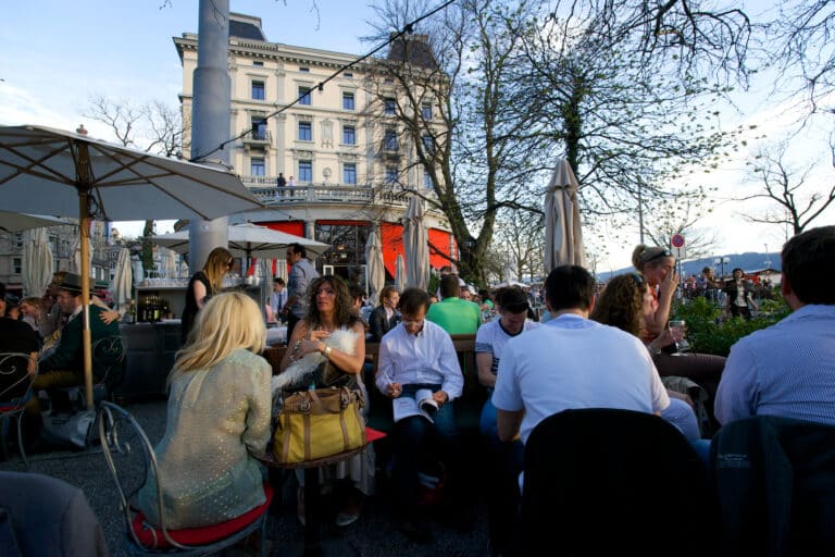 Terrasse Café Zurich