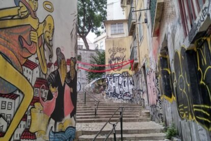 We love Lisbon's thousands of alleys