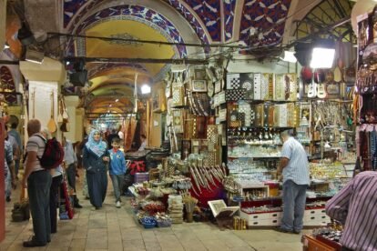 Inside the Grand Bazaar - by Stew Dean