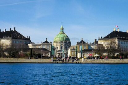 The Amalienborg Palace- by Dafydd Vaughan