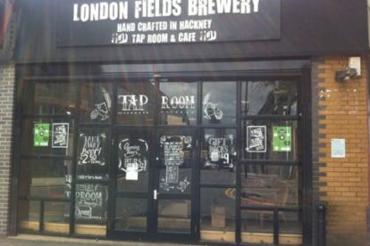 London Fields Tap Room, London (by Andrew Sidford)